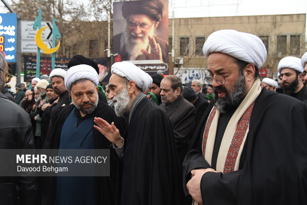 دسته عزاداران علوی در مشهد