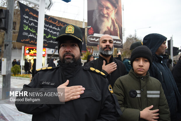 دسته عزاداران علوی در مشهد