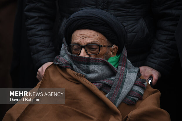 دسته عزاداران علوی در مشهد