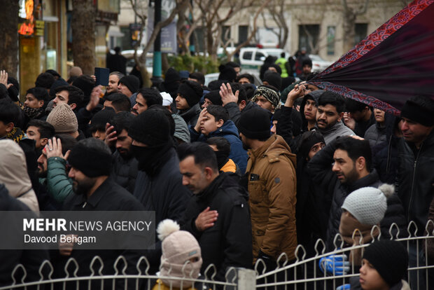دسته عزاداران علوی در مشهد