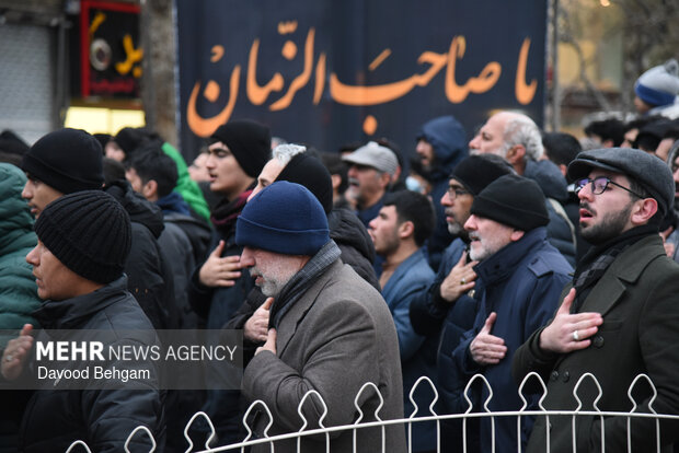 دسته عزاداران علوی در مشهد