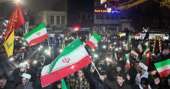 وفای به عهد مردم ارومیه؛ حضور در سوگ رهبر شهید