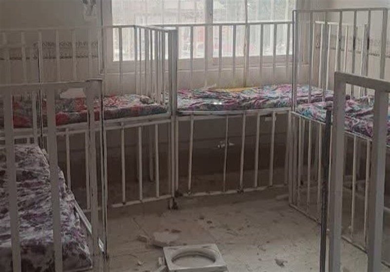 آسیب به مرکز نگهداری معلولان ذهنی فردیس در حمله آمریکایی- صهیونی