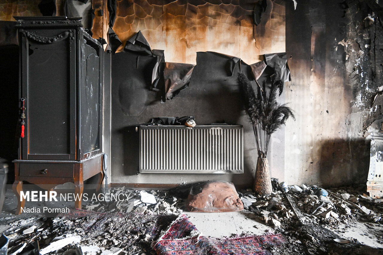 تجاوز آمریکایی – صهیونیستی به انبار نفت در کرج