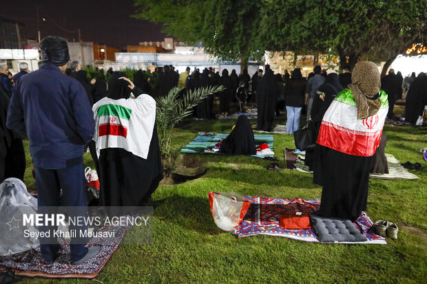 احیای شب بیست و سوم ماه مبارک رمضان در اهواز