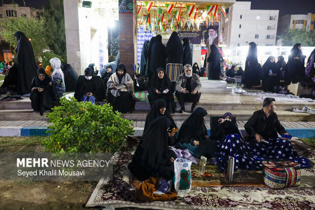 احیای شب بیست و سوم ماه مبارک رمضان در اهواز