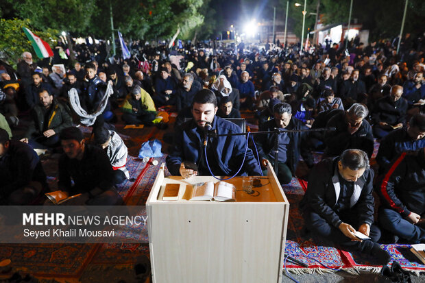 احیای شب بیست و سوم ماه مبارک رمضان در اهواز