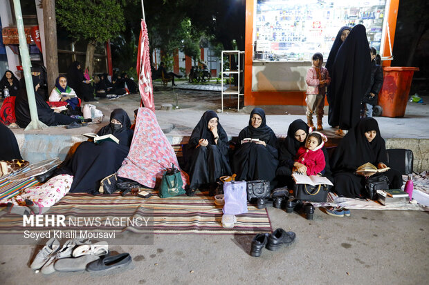 احیای شب بیست و سوم ماه مبارک رمضان در اهواز
