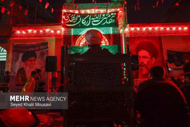 احیای شب بیست و سوم ماه مبارک رمضان در اهواز