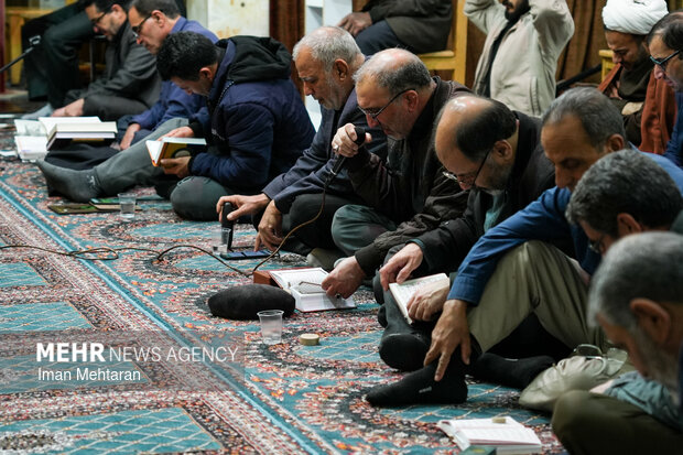 احیای شب بیست و سوم ماه مبارک رمضان در کرمانشاه