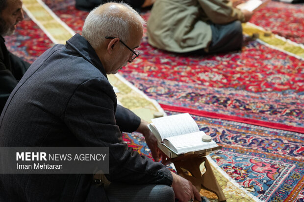 احیای شب بیست و سوم ماه مبارک رمضان در کرمانشاه