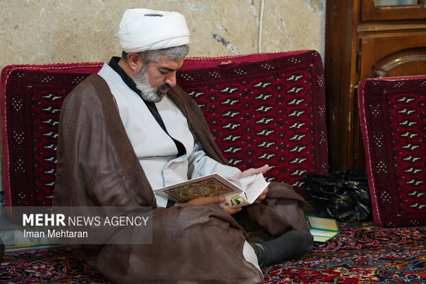 احیای شب بیست و سوم ماه مبارک رمضان در کرمانشاه