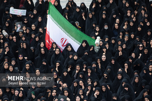 مراسم تشیع پیکر شهید مدافع وطن شهید میثم گوهری آرانی