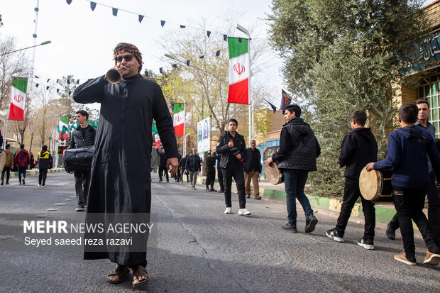 مراسم تشیع پیکر شهید مدافع وطن شهید میثم گوهری آرانی