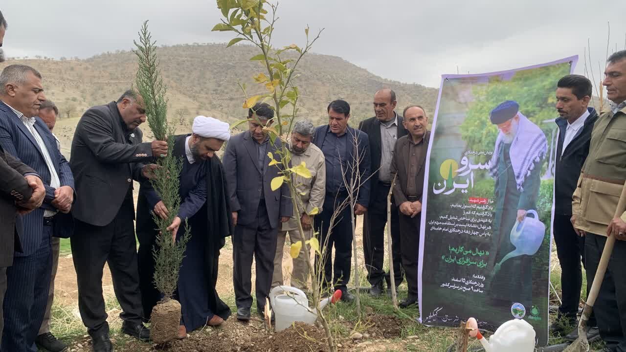 مردم روستای قلعه جلوی چاروسا ۷۰۰ اصله درخت در پویش سرو ایران کاشتند مردم روستای قلعه جلوی چاروسا ۷۰۰ اصله درخت در پویش سرو ایران کاشتند