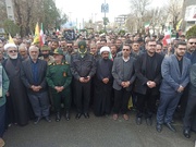 رازیانی: حضور مردم در میدان خط بطلانی بر نقشه‌های دشمن کشید