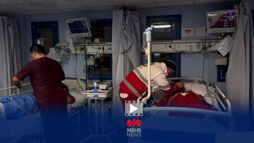 تصاویری از امداد رسانی هلال احمر به آسیب دیدگان جنگ رمضان