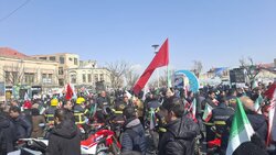 مشاركة اهالي تبريز في مسيرات يوم القدس