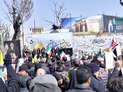 حضور پرشور جامعه ورزش و جوانان آذربایجان شرقی در راهپیمایی روز قدس