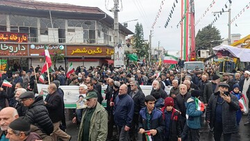 حضور پرشور مردم تنکابن در راهپیمایی روز جهانی قدس