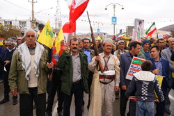 راهپیمایی روز قدس در یاسوج