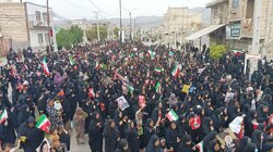 راهپیمایی مردم رودان در روز جهانی قدس