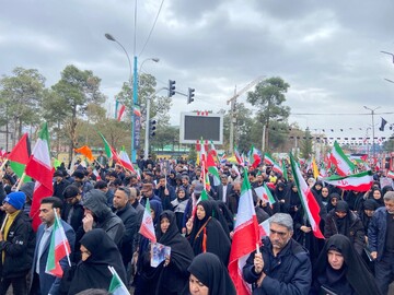 راهپیمایی باشکوه روز قدس در پایتخت مقاومت؛ کرمانی ها از آرزویشان گفتند