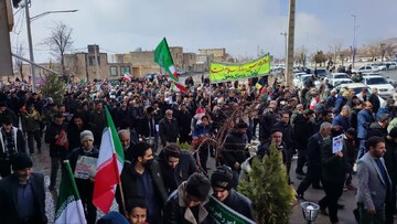 حماسه حضور مردم فریدن در راهپیمایی روز قدس