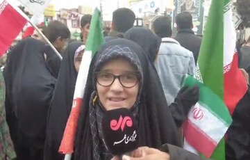نسل Z قرچک در روزقدس انزجار خود را از رژیم آمریکایی صهیونی اعلام کردند