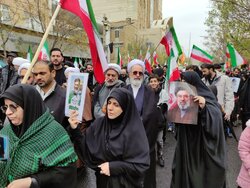 ملت ایران با لبیک به ندای رهبرانقلاب صحنه‌ای تاریخی در روز قدس آفریدند