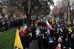 حماسه مردم قائمشهر در راهپیمایی روز قدس