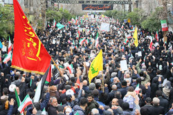 حضور پرشور مردم نکا در راهپیمایی قدس جلوه‌ای از وحدت بوده است