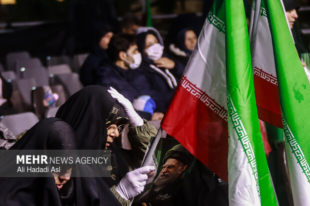 احیای شب بیست و سوم ماه مبارک رمضان در میدان حضرت ولیعصر (عج) تهران