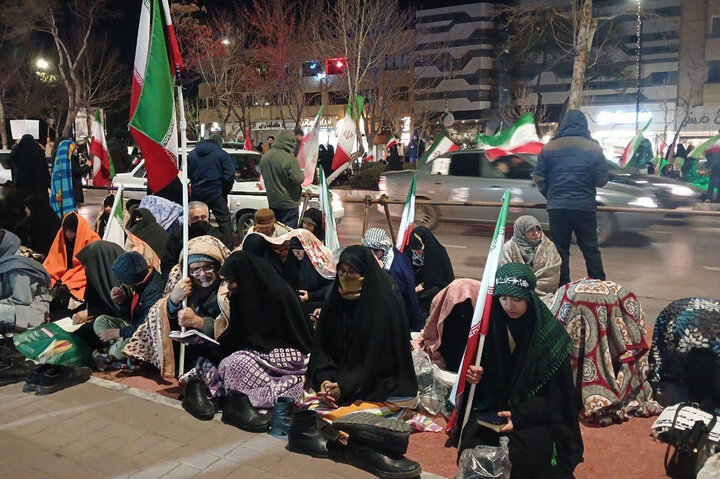 سومین شب قدر رمضان در خیابان احمدآباد مشهد