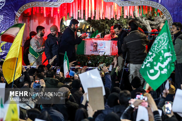 سومین شب قدر و وداع با سپهبد شهید «محمد پاکپور» در اراک