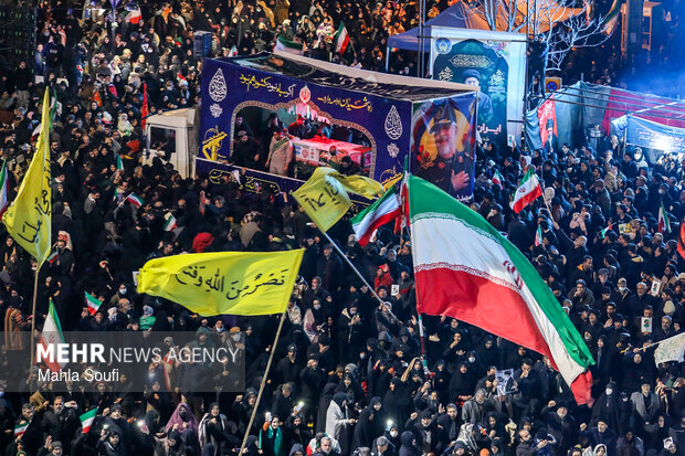 سومین شب قدر و وداع با سپهبد شهید «محمد پاکپور» در اراک