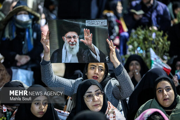 سومین شب قدر و وداع با سپهبد شهید «محمد پاکپور» در اراک
