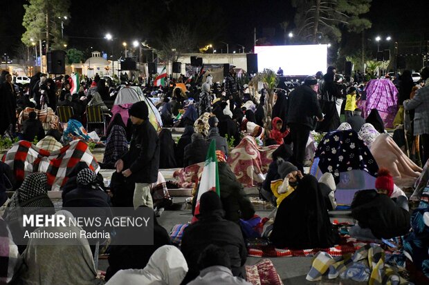 احیای شب بیست و سوم ماه مبارک رمضان در بیرجند