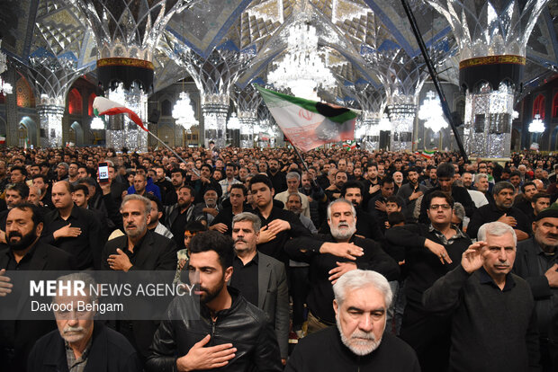 احیای شب بیست و سوم ماه مبارک رمضان در حرم رضوی