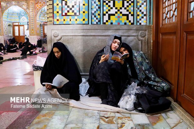 احیای شب بیست و سوم ماه مبارک رمضان در حرم حضرت معصومه(س)
