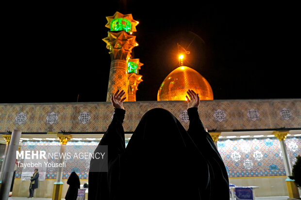 احیای شب بیست و سوم ماه مبارک رمضان در همدان