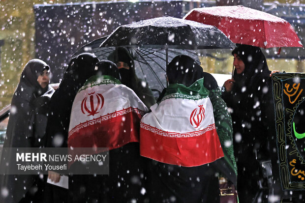 احیای شب بیست و سوم ماه مبارک رمضان در همدان