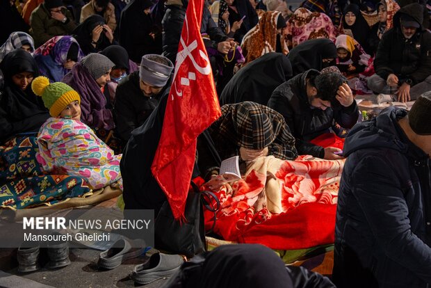 احیای شب بیست و سوم ماه مبارک رمضان در شاهرود