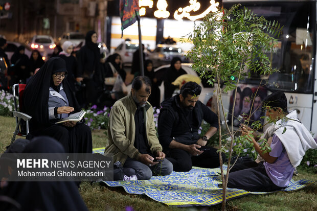 احیای شب بیست و سوم ماه مبارک رمضان در بوشهر