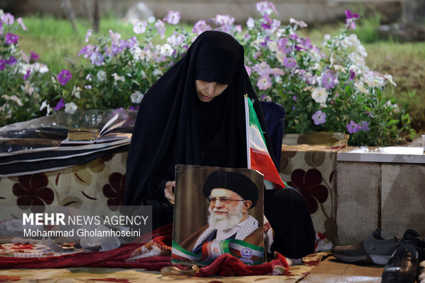 احیای شب بیست و سوم ماه مبارک رمضان در بوشهر