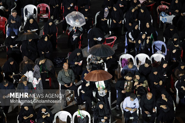 احیای شب بیست و سوم ماه مبارک رمضان در بوشهر
