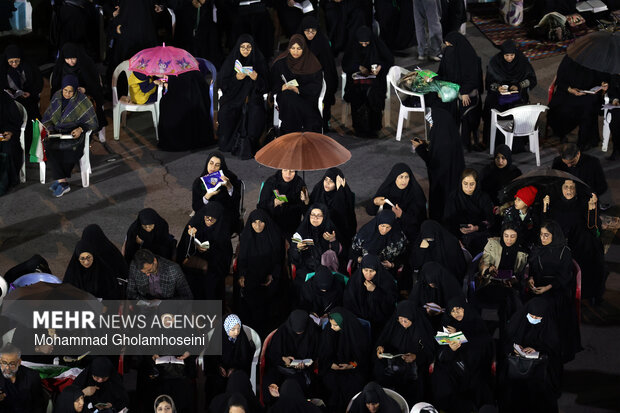 احیای شب بیست و سوم ماه مبارک رمضان در بوشهر