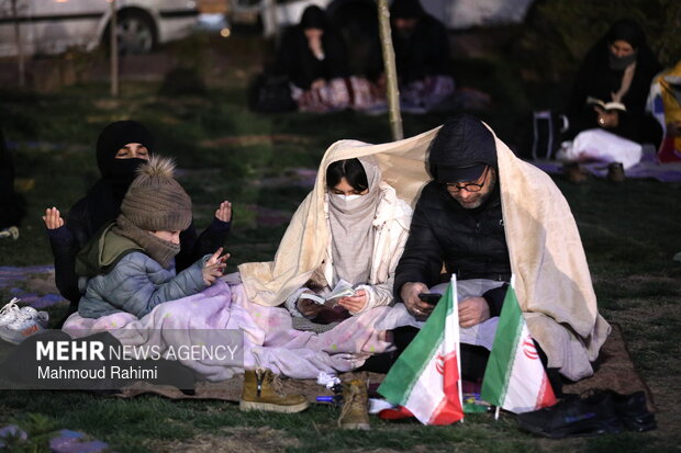 احیای شب بیست و سوم ماه مبارک رمضان در هیئت عاشورائیان شرق تهران