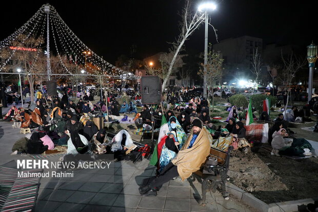 احیای شب بیست و سوم ماه مبارک رمضان در هیئت عاشورائیان شرق تهران