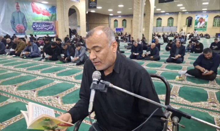 مراسم احیای شب بیست و سوم رمضان در شهرستان گناوه برگزار شد